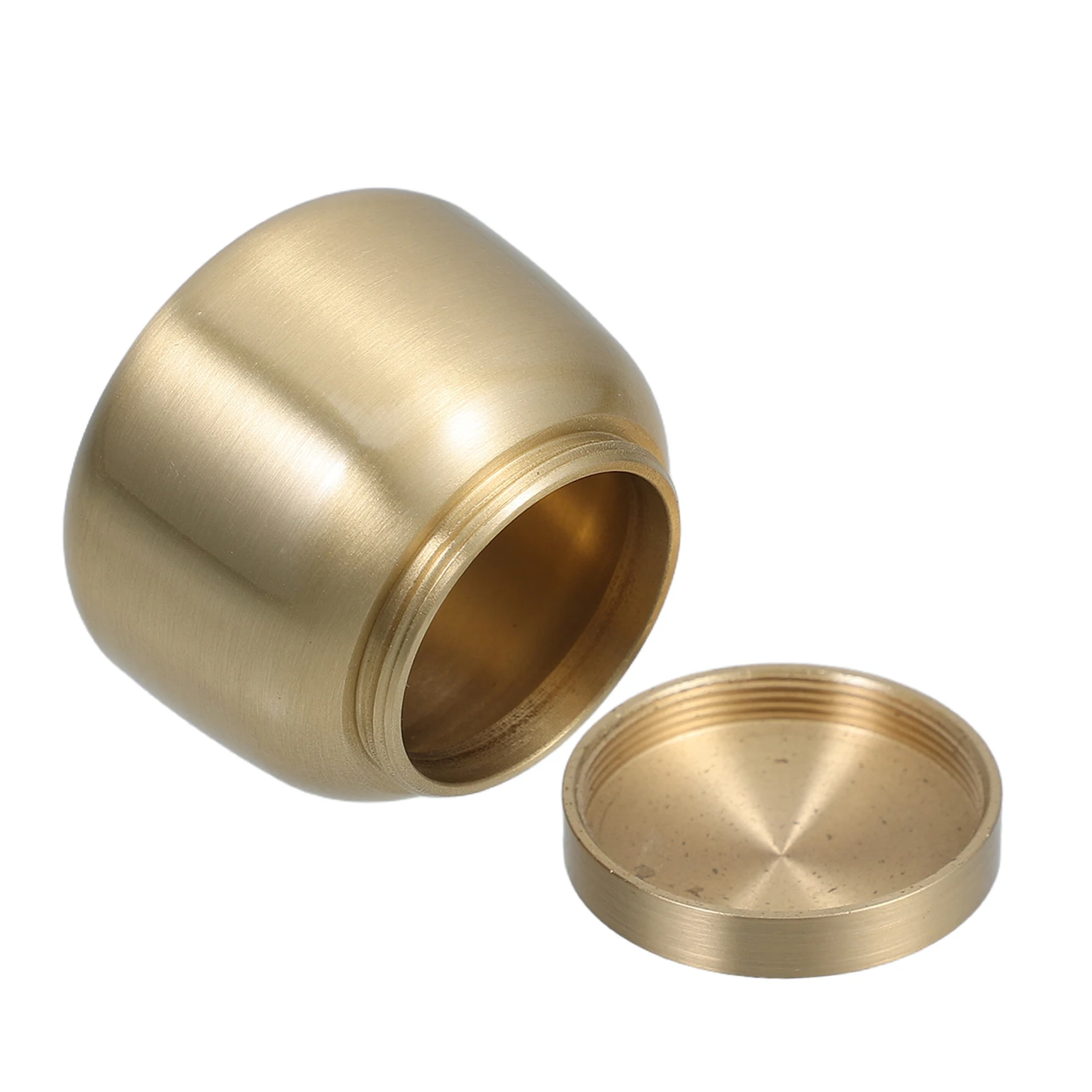 

Brass Cremation Urn for Ashes Small Sealed Container Cats Dogs Keepsake Funeral Memorial Metal Box Pet Human Storage Jar Copper