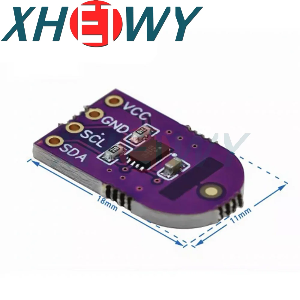 Atecc608a Cryptografische Sleutel Geheugen Random Number Generator Rng Board Module CJMCU-608 2 Tot 5.5V