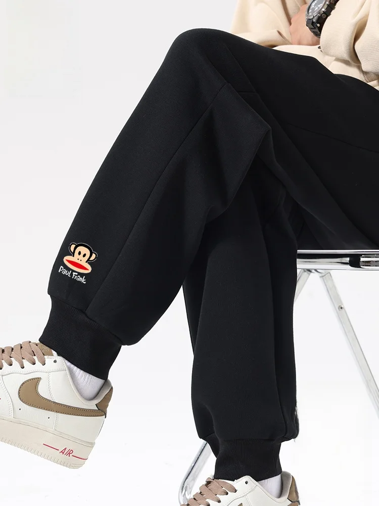 

Spring Autumn Men's Sports Pants Loose Fit Casual Small Footed Trousers Faionable Urban Sle Cotton Polyester B...