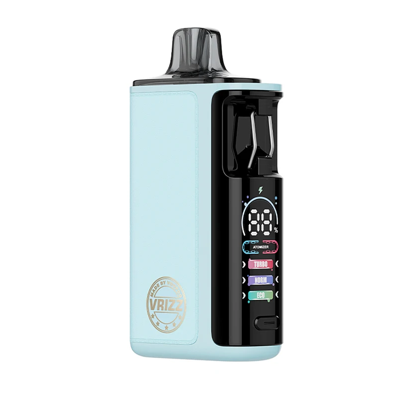 الأصلي VOOPOO Vrizz 2 Kit 30W Vape 1350mAh بطارية مع 15ml Vrizz Pod Cartridge V2 0.4/0.7ohm مبخر السجائر الإلكترونية