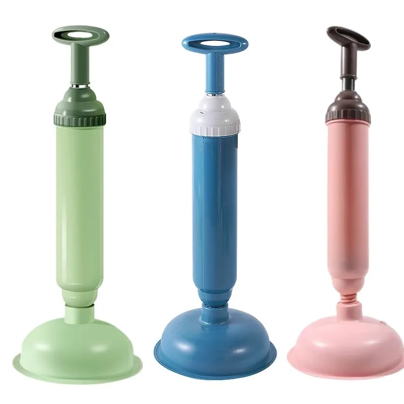 Toilet Plunger High Pressure Pump Anti Clogging Drain Cleaners Pipe Dredge Device for Bathroom Kitchen Sink Drain Clean Supplies view 5