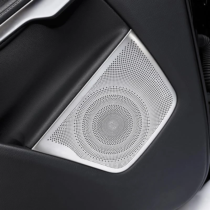 Car Audio Speaker Cover Trim Door Loudspeaker Cover Trim Accessories interior for Mercedes Benz A CLA GLA Class W176 X156 C117 view 3