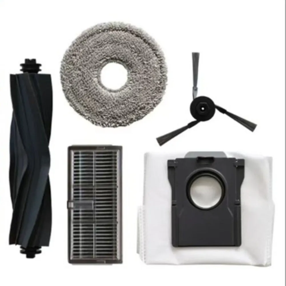 Replacement Parts Kit For Dreame For MOVA P70 Pro Ultra: Main Brush, Side Brush, HEPA Filter, Dust Bag Mop Cloth Sweeping Parts