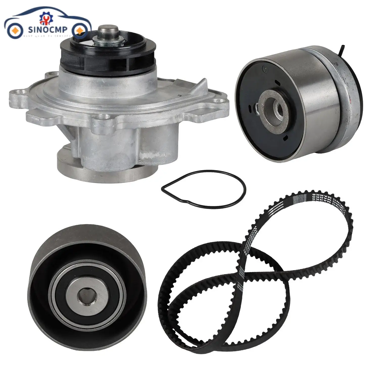 Kit de correa de distribución bomba de agua para 2007-2018 para Chevrolet Cruze Sonic Aveo LS LT 1.8L componentes del motor pieza de componentes de sincronización