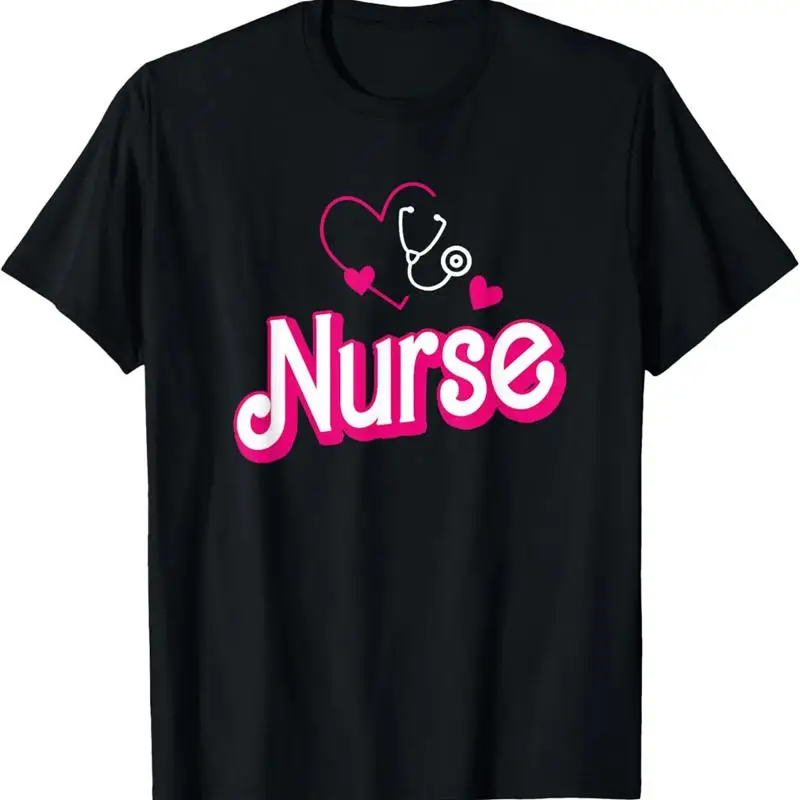 Retro Nurse s Week Funny T Shirt Selected pure cotton inte