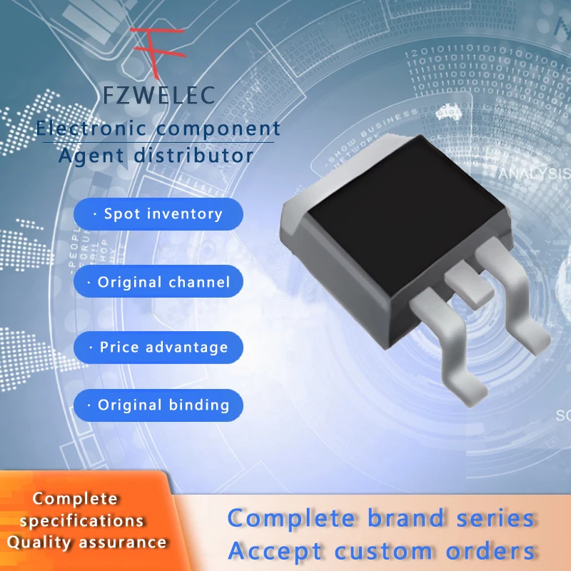 IRF540NSTRPBF-VB D2PAK  N-MOSFET ( 100V 45A ) TO-263 Vbsemi Electronic Component Integrated Circuit