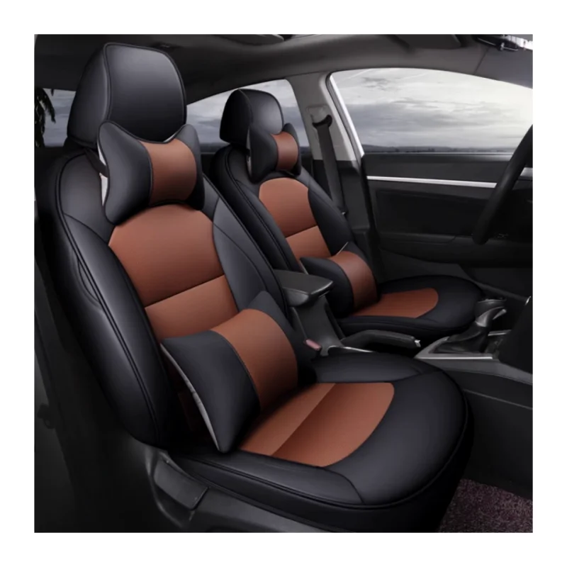 

Universal Style Car Seat Covers Comfortable Beautiful PVC Leather Car Seat Covers Suitable Full Cover Fit for Kia K2 K3 K4 K5