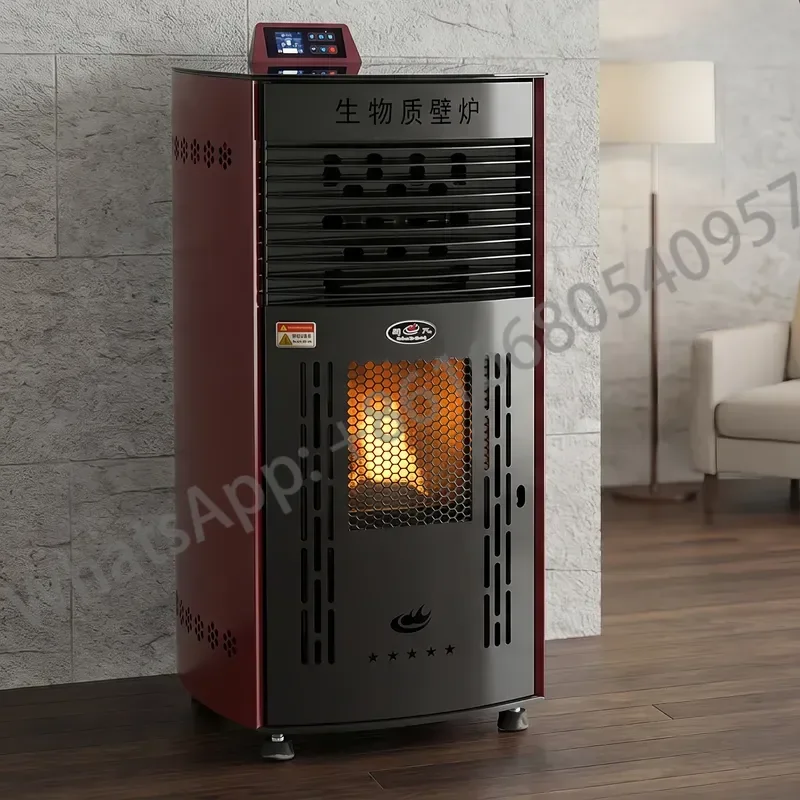 Customized Metal Automatic Pellet Fireplace Heater for Commercial EU CE Certified OEM
