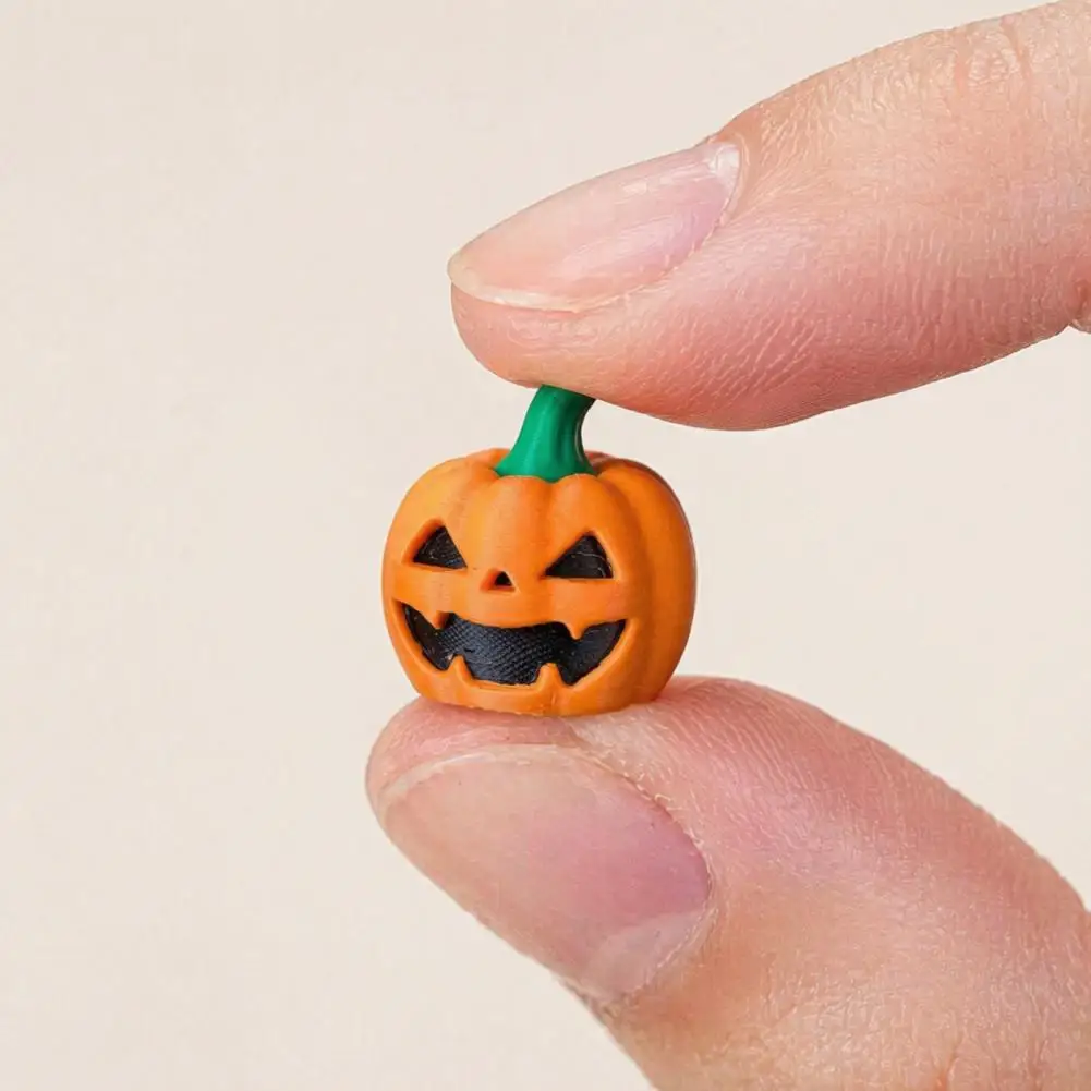 Stress Toy for Office Desk Halloween Pumpkin Clicker Toy 3d Printed Mechanical Shaft Fidget Spinner Stress Relief for Kids