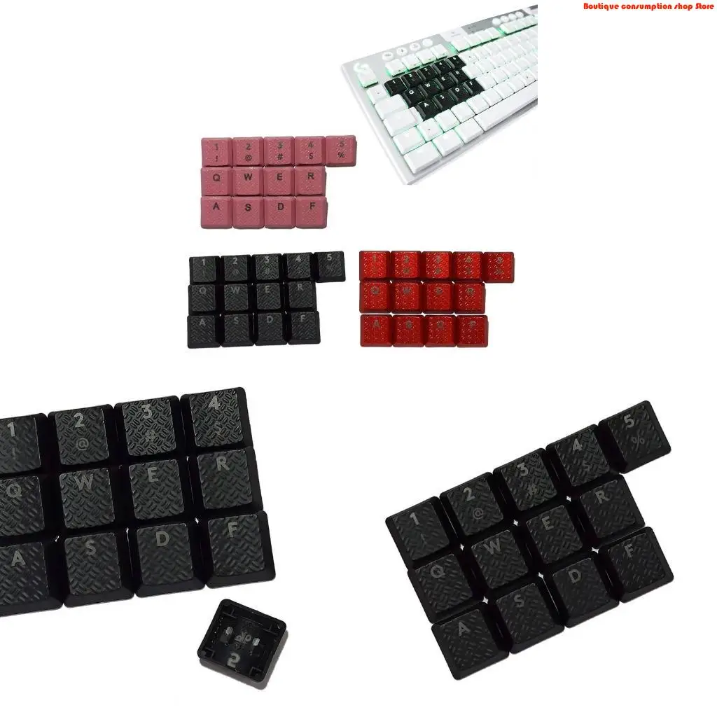 L9NA for G915TKL Keyboard RGB Backlit Non Slip keycap G915 G913 G815 G813 13PCS keycaps