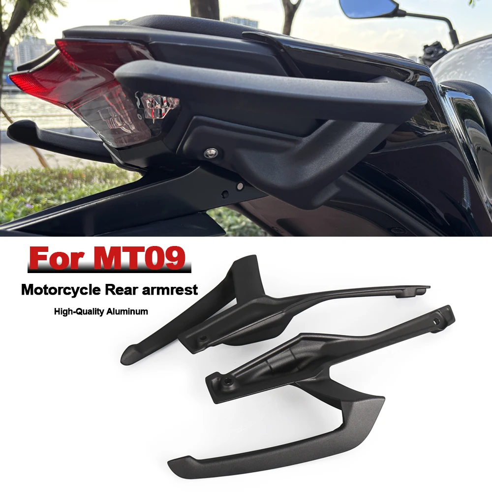 

For YAMAHA MT09 MT-09 MT 09 SP 2024 2025 New Motorcycle Accessories Rear Seat Armrest Passenger Grab Rail Handle