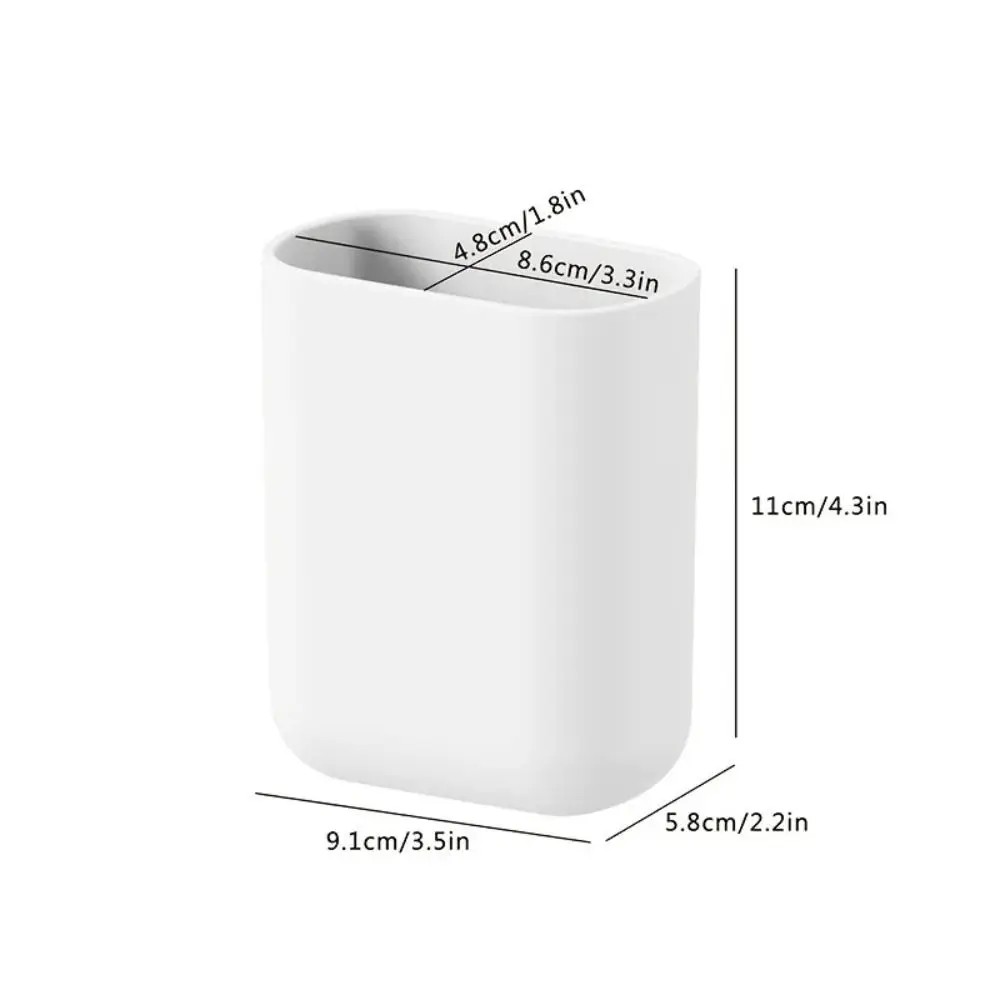 Creative Wall-mounted Storage Box Drain Basket Simple Toothbrush Holder Toothpaste Cup Holder Portable Bathroom Supplies