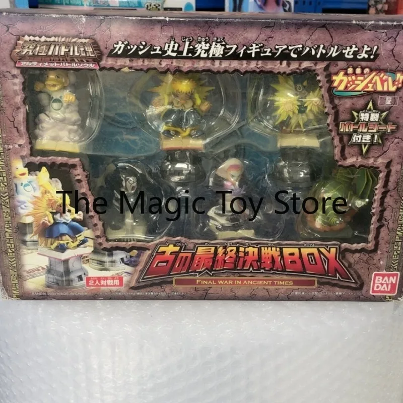 Original Bandai  Magic Little Genius: Golden Boy Kashu  Board Game Piece  Golden Kashu Figurine  Model  Toy  Birthday Gift