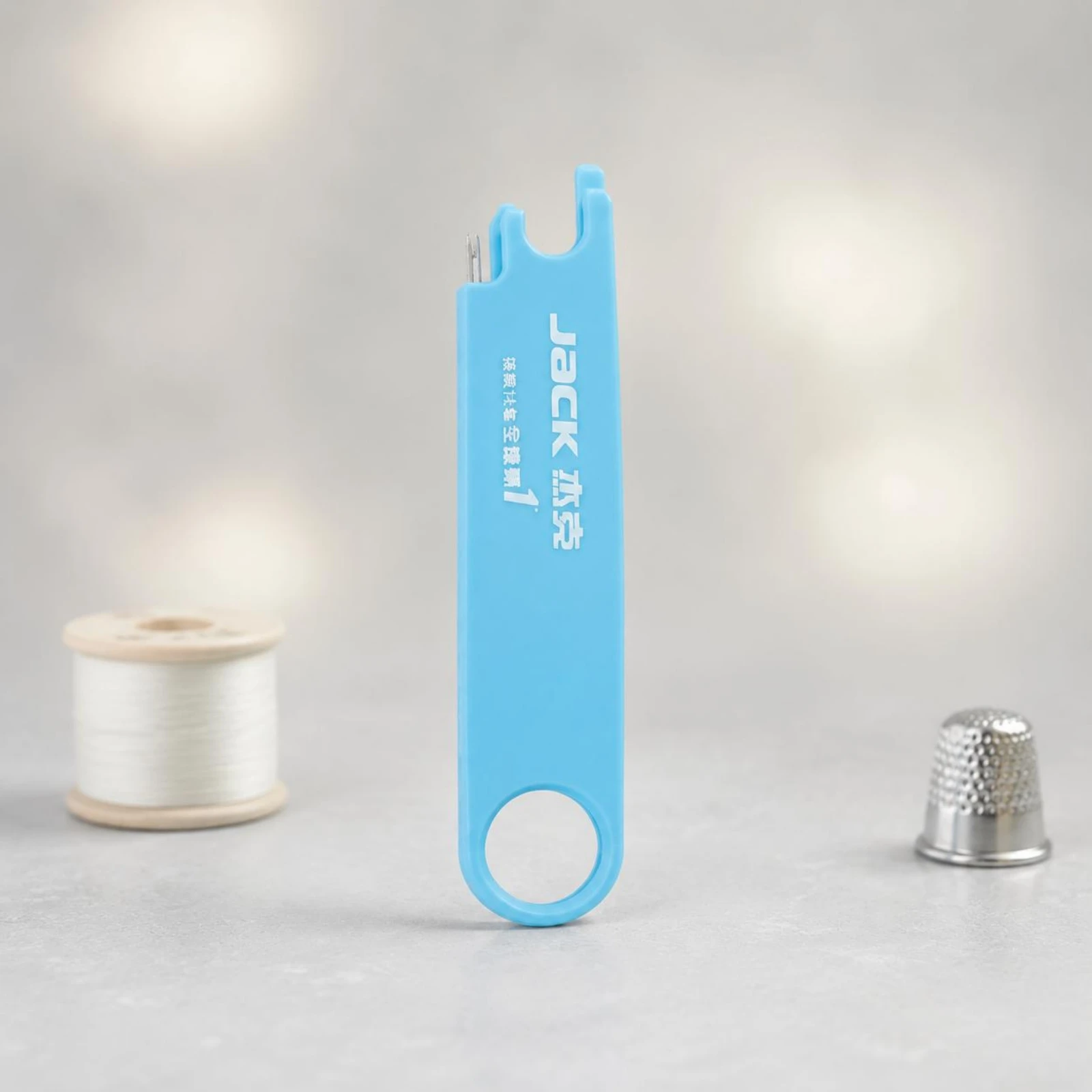 Flat-Bed Needle Threader Magnifier Craft Supply