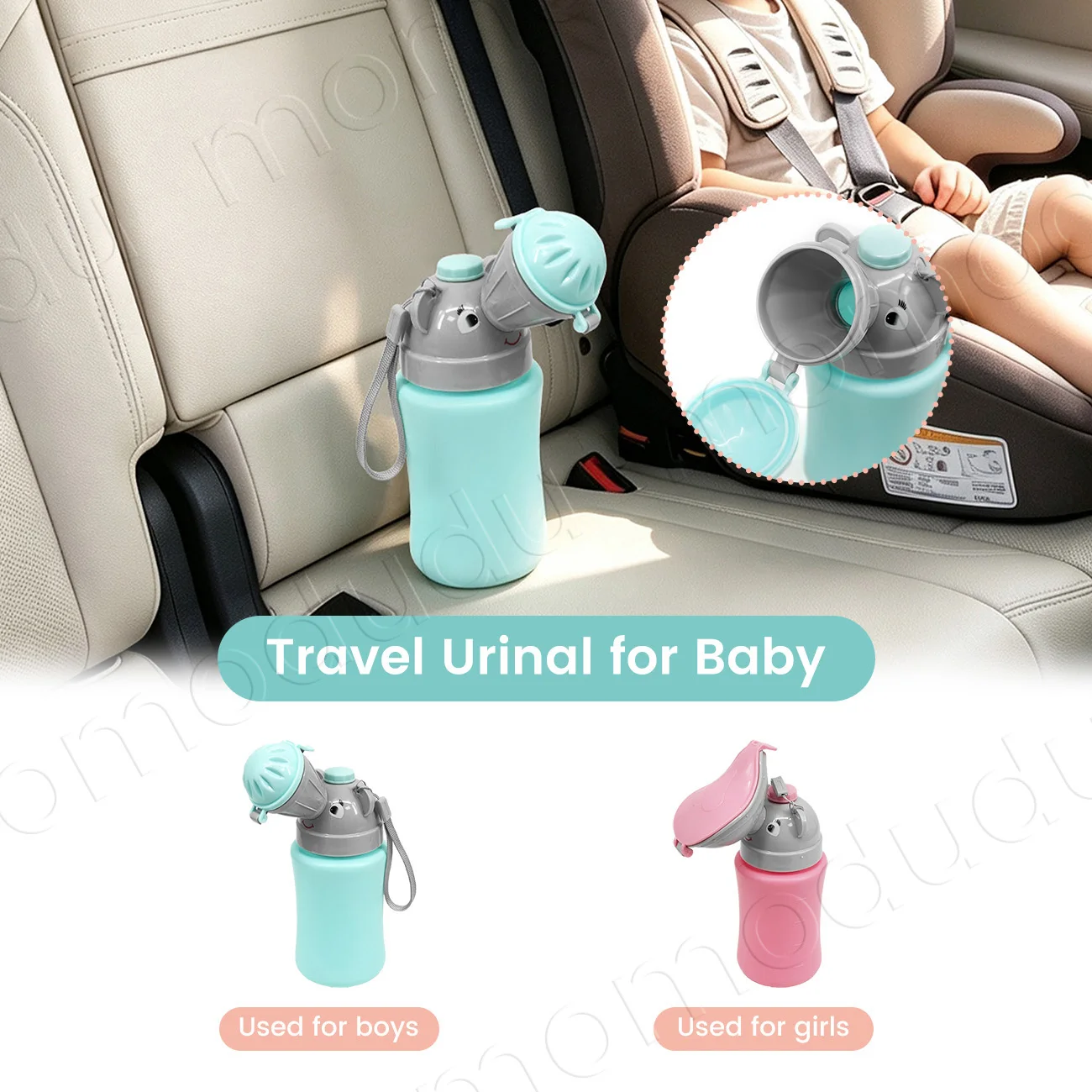 Emergency Portable Baby Hygiene Toilet Urinal Boys Girls Pot Outdoor Car Travel Anti-leakage Potty KidsConvenient Toilet Portabl