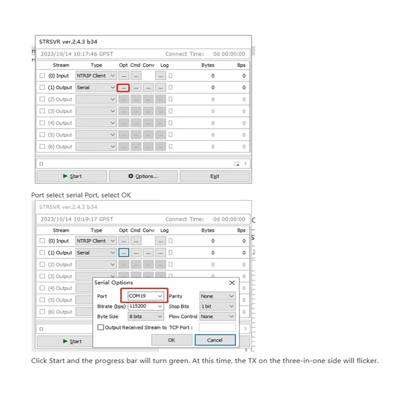 Módulo de orientação de posicionamento de alta precisão A93P BDS/GNSS ZED-F9P Módulo de posicionamento RTK-982
