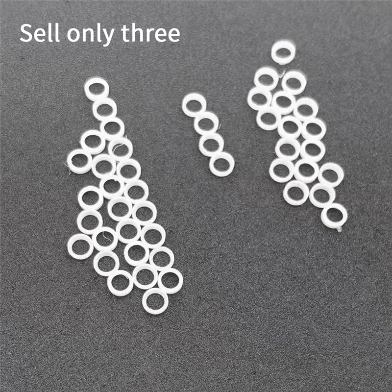 3 قطعة المسمار الأبيض طوقا برميل الدائري لنيكون 24-70 مللي متر F2.8 عدسة إصلاح استبدال أجزاء