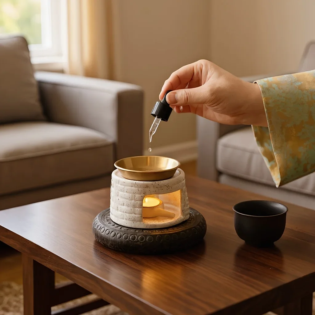 Ceramic Incense Burners Home Essential Oil Candle Holders Wax Melt Burners Warmer Melter Yoga Meditation Home Aromatherapy Gifts