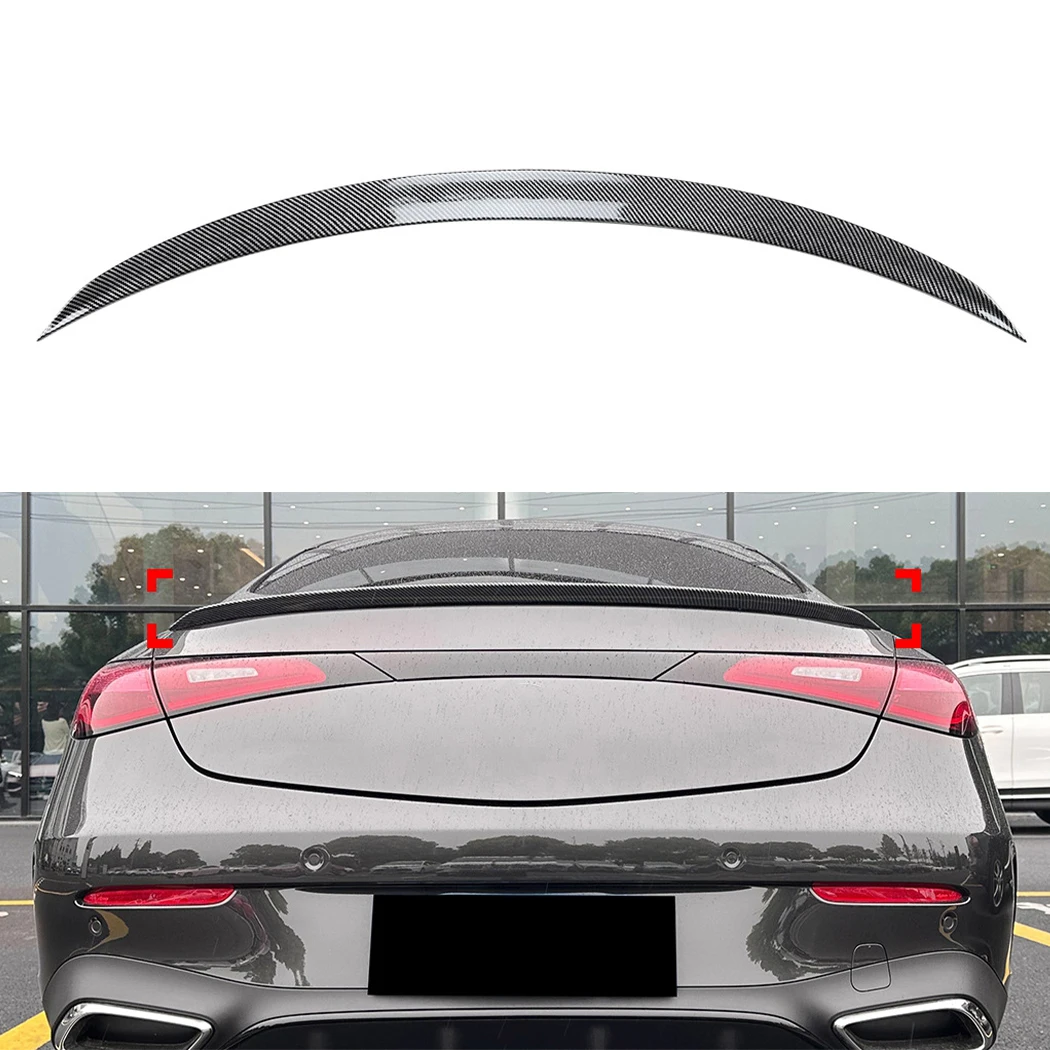 Rear Spoiler For Mercedes-Benz CLE Coupe CLE260 300 CLE53 AMG 2024+ Car Rear Wing Trunk Spoiler Decklid Lid Trim Splitter Lip