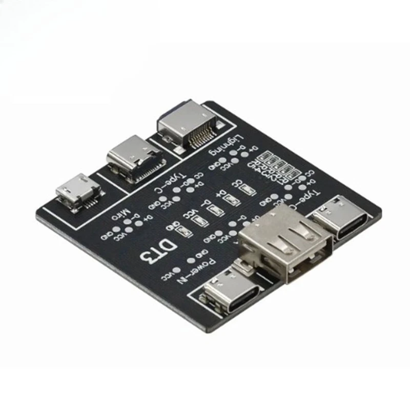 DT3 Data Cable Detection Board Type-C Micro USB C Interface Fast Charging Cable Abnormality Detector