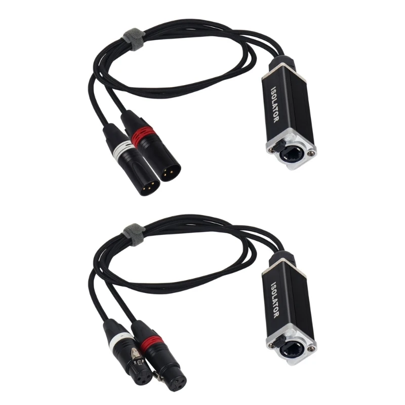 u13b-double-xlr-connectors-extender-featuring-metal-housing-for-uncompressed-delivery-in-professional-sound-setups