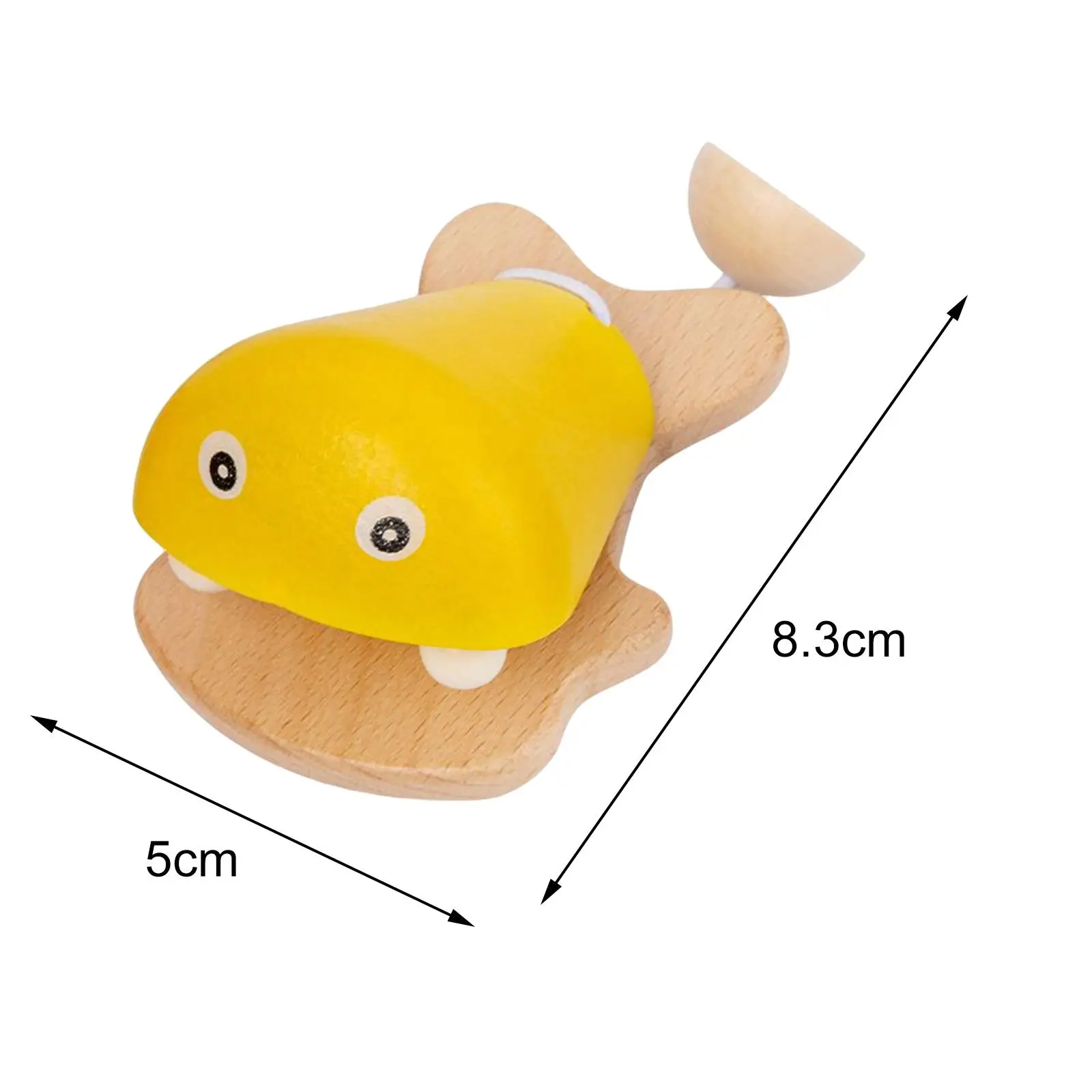 Small Wood Castanet Toy Finger Castanets for Percussion Toy Boys Girls