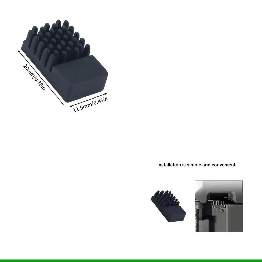 

U55C 5 шт. аксессуары для принтеров сменная щетка для насадки рассадная установка силиконовый инструмент для чистки для Centauri