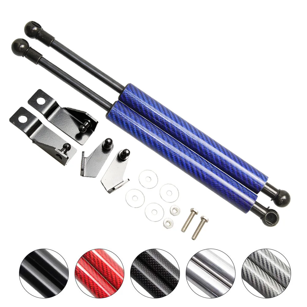 Front Hood Bonnet Gas Struts Lift Support For Toyota Alphard Vellfire 30 series Car Accessories Shock Damper Carbon Fiber