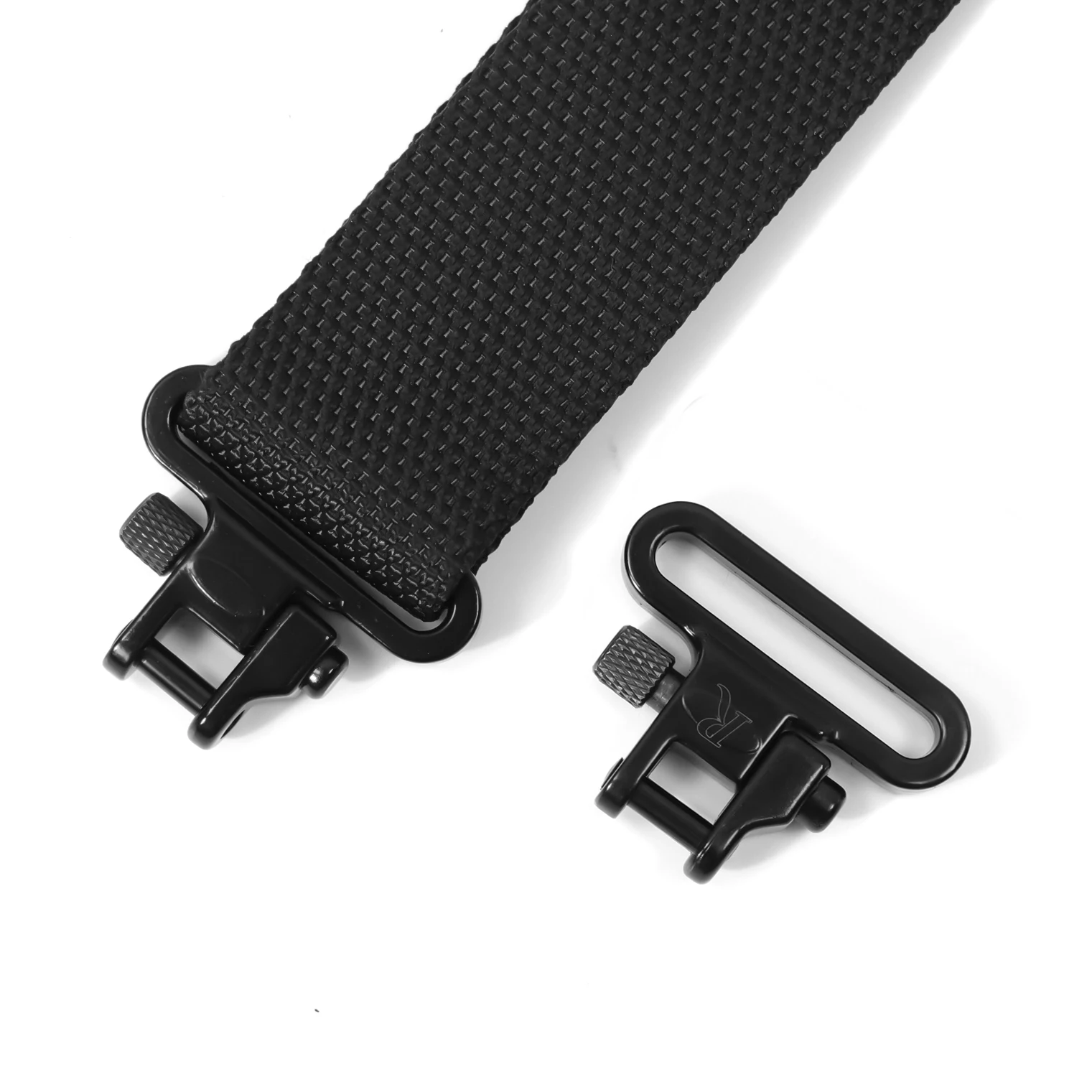 2PCS Tactical Quick Detach Swivels 1.25 inch Heavy Duty Outdoor Hunting Gun Accessories Rifle Sling Swivels Set for Gun Sling