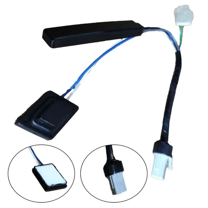  Lightweight Front Door Handle Small Button Easy to Install Front Door Handle Button Set 82657-D9000 82658-D9000 for KX5