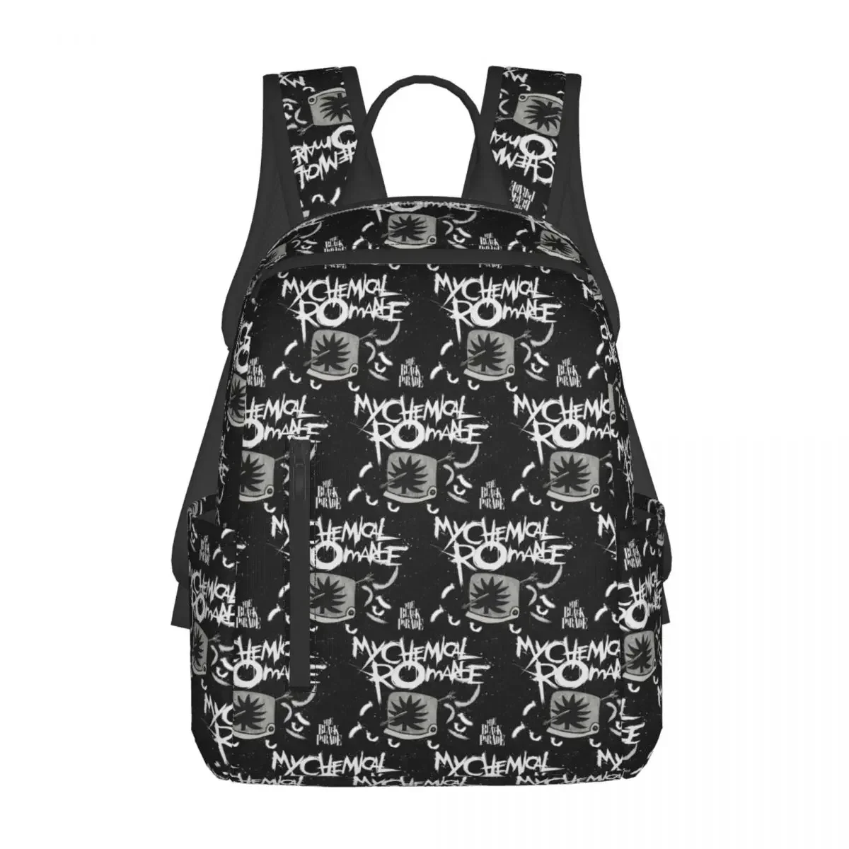 Mcr Band Punk Rock My Chemical Romance Backpack Large Capacity Kids BookBag School Bag Shoulder Bags for Men Women