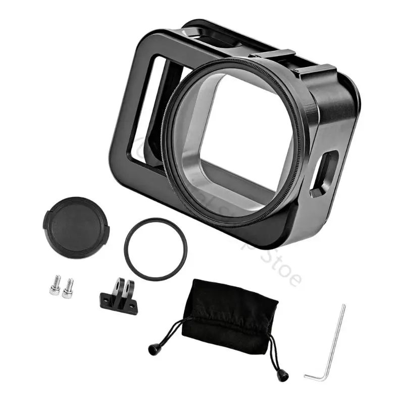 96BA Kamera-Schutzkäfig mit 58 mm UVB-Filter für Mission1/1Pro für Reiseaufnahmen – Detail 2