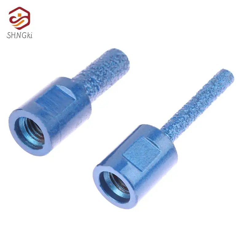 5/10/15mm Vaccum Brazed Diamond Core Drill Bits M10 Thread Hole Saw Cutter For Ceramic Tile Marble Glass Granite Drill Cutting