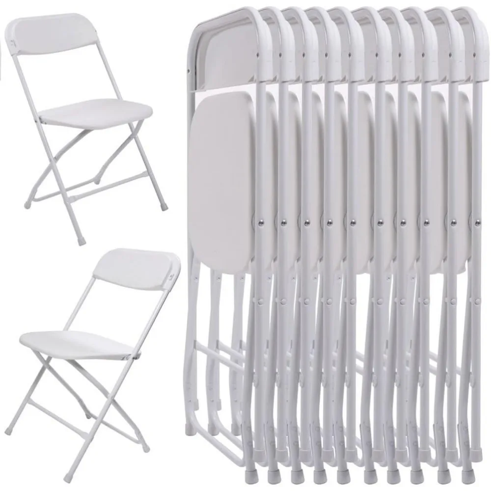 Folding chair, indoor and outdoor commercial stackable folding chair, office, wedding, picnic, kitchen dining