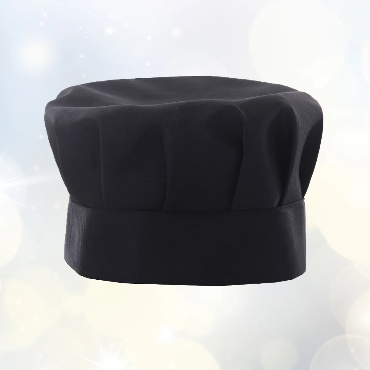 

Fabric Bouffant Mushroom Adjustable Chef Hat For Restaurant Hotel School Use Soft Comfortable Skin-Friendly Professional Cooking