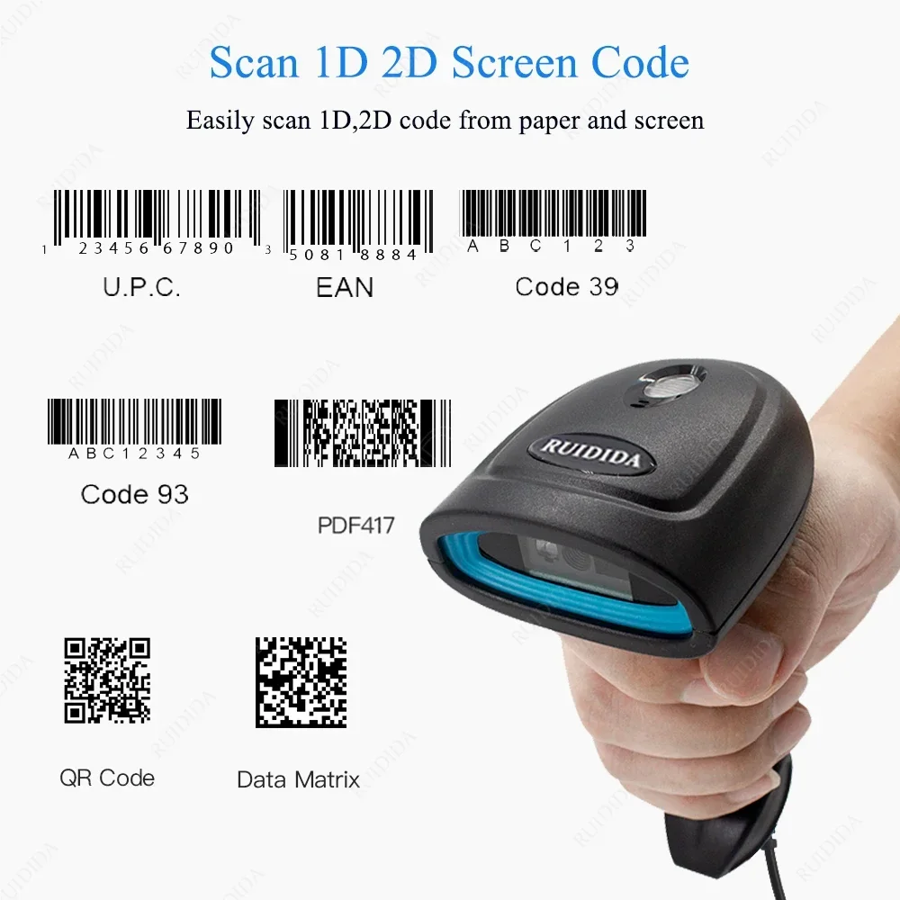1D 2D Barcode Scann… - image