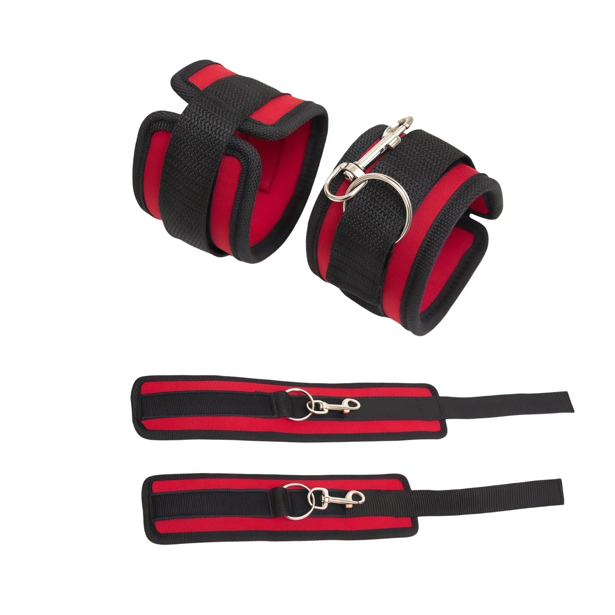 مثير أفخم أصفاد النساء الكاحل الكفة سوار قابل للتعديل تأثيري الوثن الجنس لعب اكسسوارات Bdsm لعبة الكبار اللعب الإمدادات #4