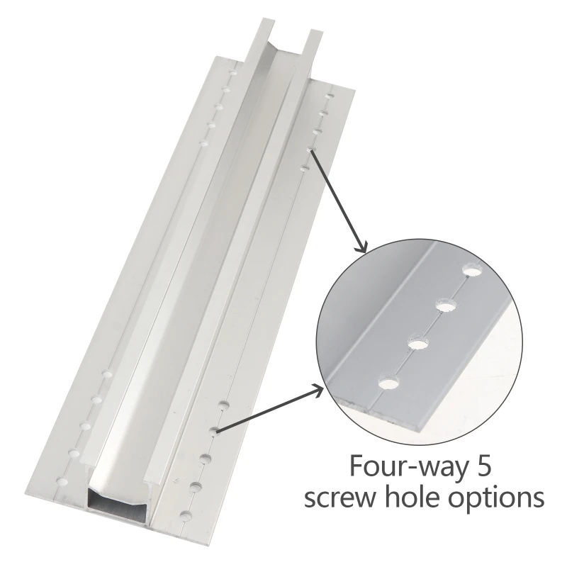 Aluminum Solar Panel Short Solar Panel Mounting Bracket Mounting System Dropship