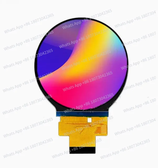 

IPS 2.1 inch 30PIN TFT LCD Capacitive Round Screen ST7701S IC 480(RGB)*480 HDMI-compatible Interface Double-Screen Drive Board