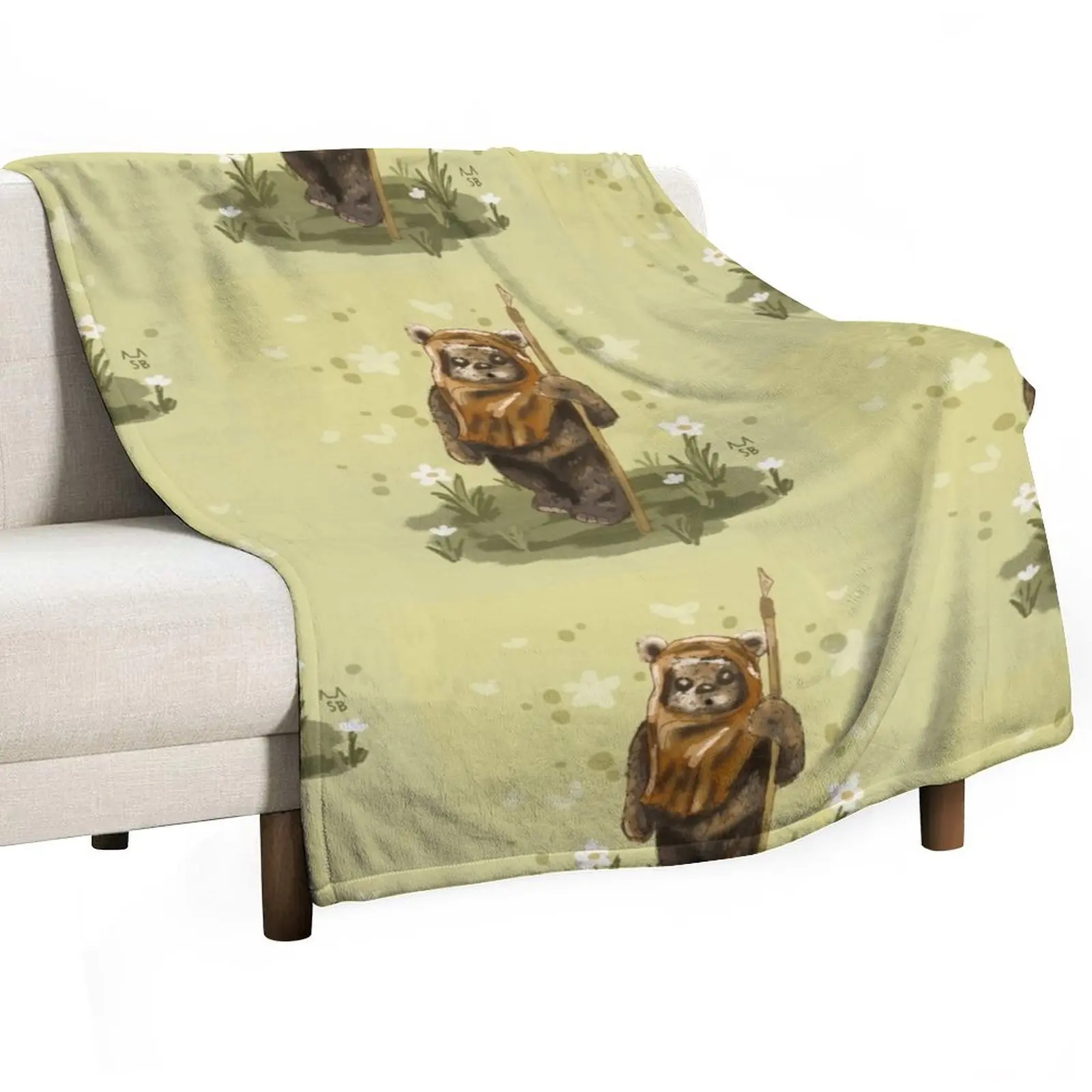 Adorable Ewok Throw… - image