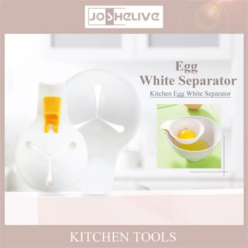 Plastic Egg White Yolk Separator Household Egg Divider Kitchen Cooking Egg Tool Filter Egg Separator Gadgets Kitchen Accessories