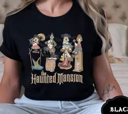 The Haunted Mansion Retro Comic Tshirt, Halloween Shirt, Haunted Mansion T shirt