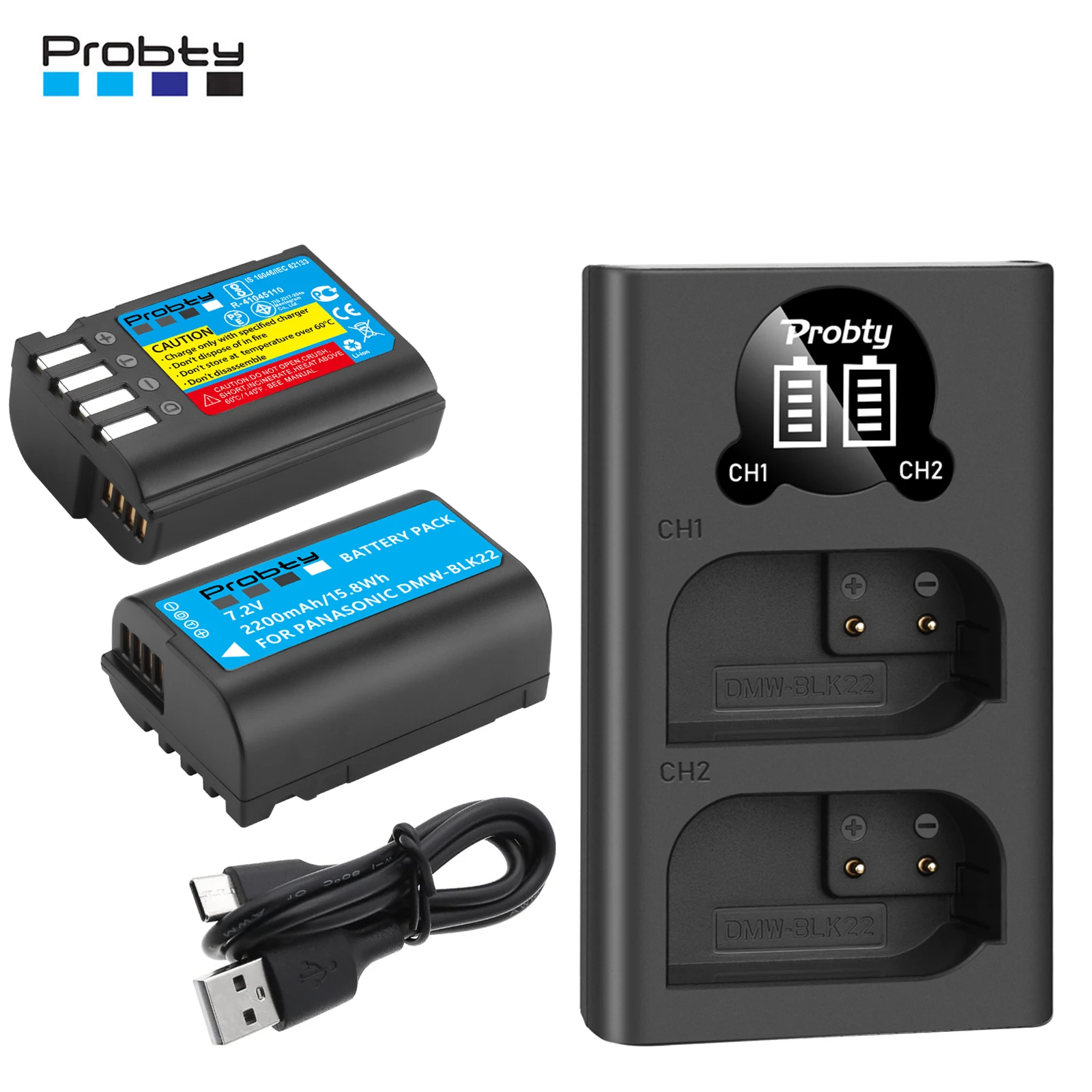 2200Mah DMW-BLK22 S…