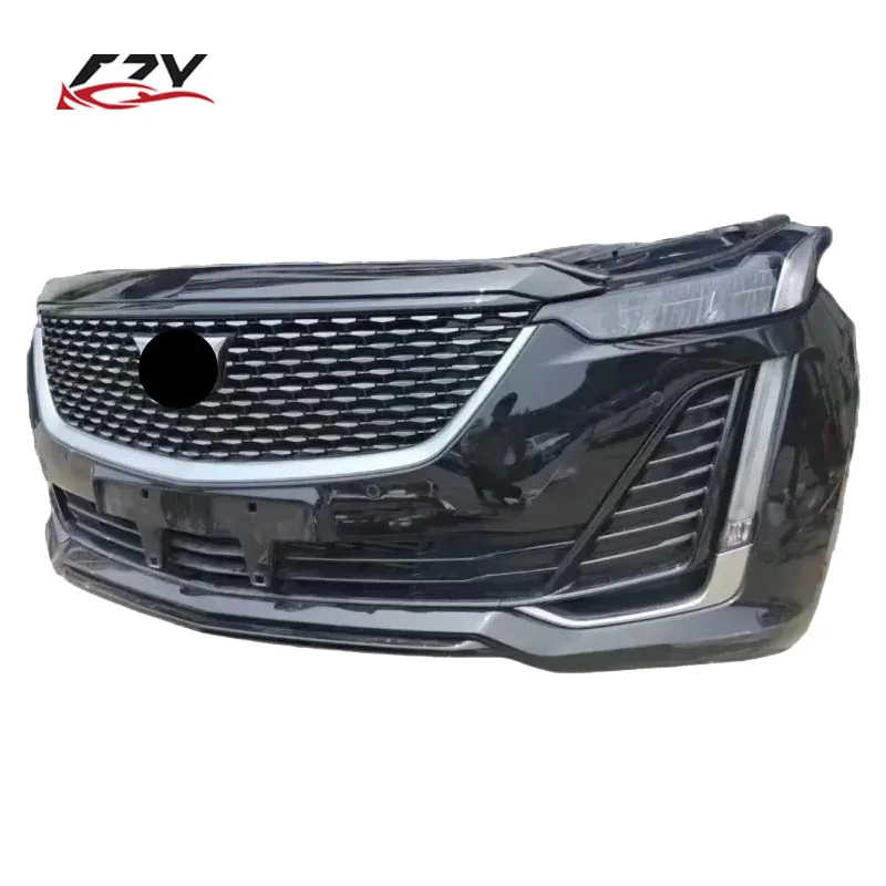 Hight Quality Used Plastic Bumper Kit for Cadillac CT5 Easy Installation Front Rear Headlights Grille Hood Fender Radiator