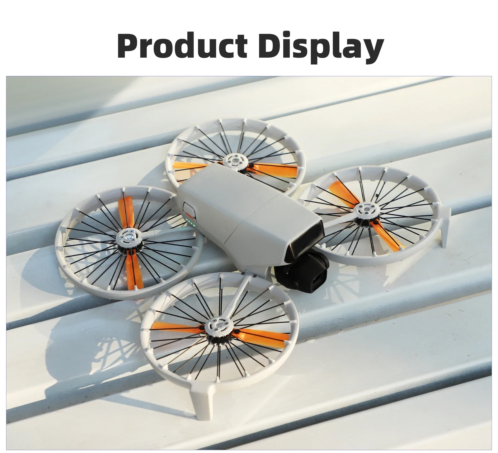 لـ DJI Flip Propeller 4022F المروحة الملونة خفيفة الوزن وتخصيص الجناح الصامت لملحقات DJI Flip