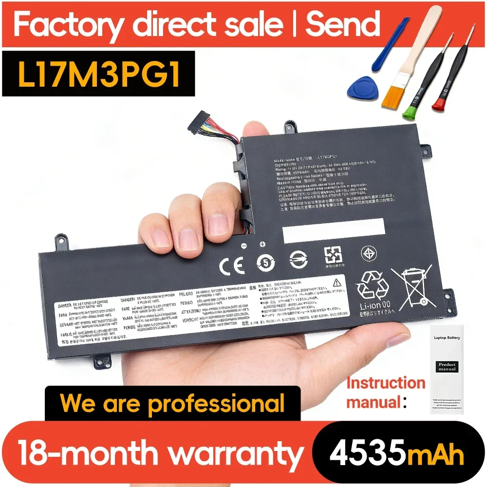 

SUOZHAN L17M3PG3 L17M3PG1 L17C3PG1 L17M3PG2 L17C3PG2 Battery for Lenovo Legion Y530-15ICH Y545-PG0 Y540-17IRH Y540-15IRH