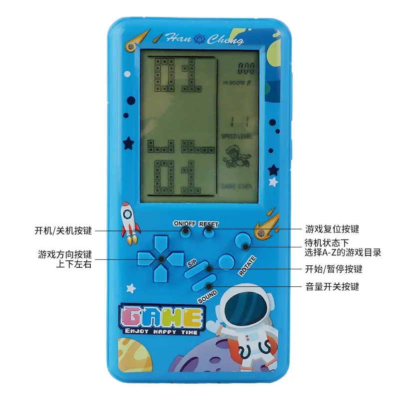 Giocatori di giochi portatili Gioco portatile classico Piacere per bambini Giocatore di giochi elettronici Macchina Gioco di mattoni Console di gioco per bambini