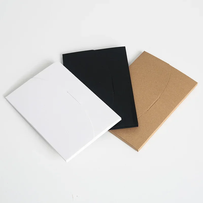 20pcs/lot Envelope for Invitations 300g Kraft Paper 16x10.5x0.5cm Giftbox Message Wedding Business Letters Storage Bag Supplies