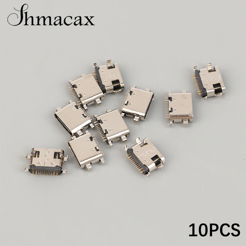 10PCS USB Type-C Charger Jack Port For Teclast M40 P20HD P20 USB C Charging Plug Dock Socket Connector