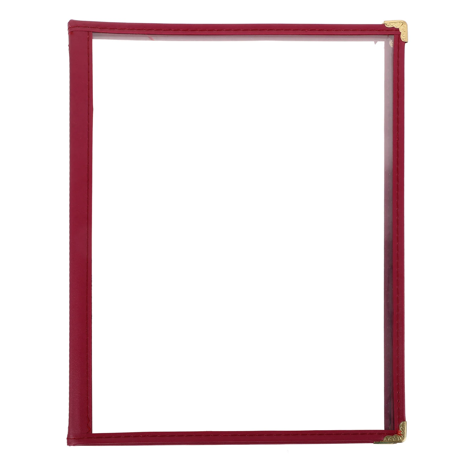 

Обложка для меню ресторана A4, 4-сторонний прочный прозрачный держатель, яркий цвет, подходит для ресторанных баров, кафе, держателей меню